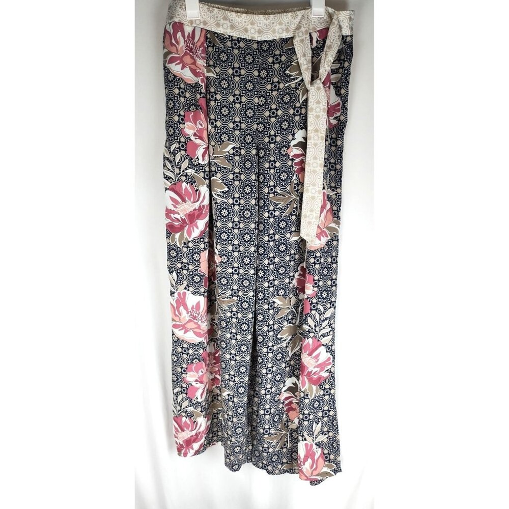 Est. 1946 Women's Lounge Wide Leg Pants Size 18/20 Waist Tie